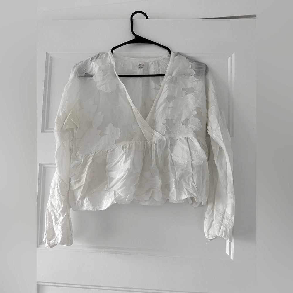 Wilfred Peplum Blouse